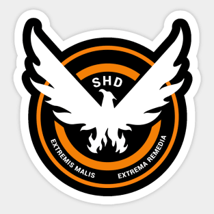 The Division Small SHD Logo Sticker